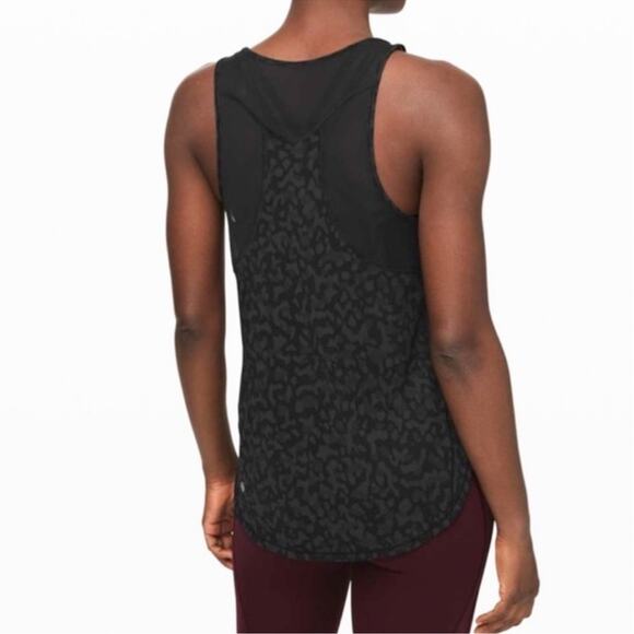 Lululemon Sculpt Tank Camo Leopard Print Size 4 - Picture 2 of 5